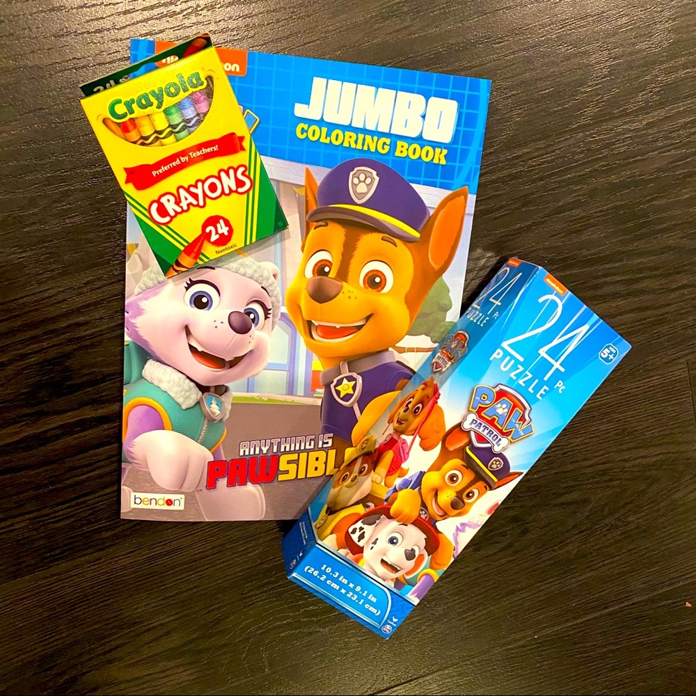 ❤️ 2 x $25 or 3 x $30 Paw Patrol Activity Set